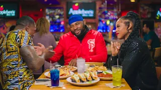 Angelo Dawkins interrupts Bianca Belair & Montez Ford’s date night at Applebee’s