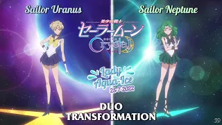 Sailor Moon Crystal III (Duo Transformation) ~ Sailor Uranus & Sailor Neptune