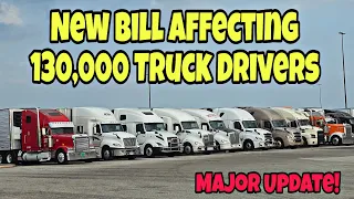 Good News & Bad News!  New Bill Affecting 130,000 Truck Drivers That Do Business In California