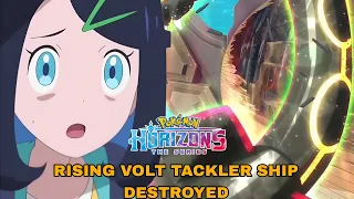 Black Rayquaza Destroys Liko & Rising Volt Tackler Ship! Pokemon Horizons Ep. 44 Review