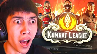 Playing KOMBAT LEAGUE for the FIRST TIME and DOMINATING on Mortal Kombat 1!