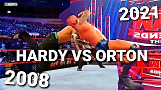 Jeff Hardy vs Randy Orton Highlights (2008 + 2021)