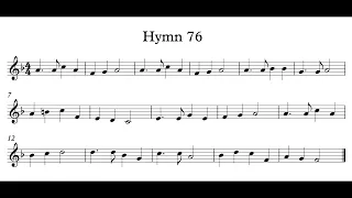 Hymn 76 - Thank the Lord and Come with Praise