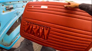TMI Red Door Panel Install | 1972 VW Beetle