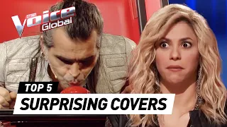 The Voice | SURPRISING COVERS in The Blind Auditions [PART 2]