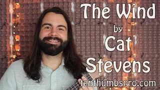 The Wind - Cat Stevens - Finger Picking Ukulele Tutorial