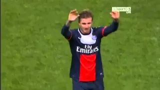 Beckham Last Match PSG 2013
