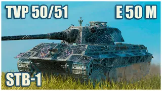 E 50 Ausf. M, STB-1 & TVP 50/51 • Raseiniai Heroes WoT Blitz