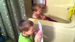 Bath Time Alphabet Lesson