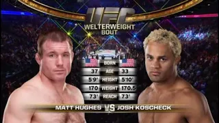 Matt Hughes vs Josh Koscheck