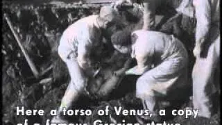 Footage of the excavations of Ostia in 1939