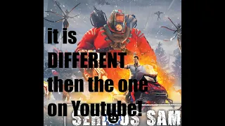 a small difference between Freedom Too in game vs OST in youtube (Serious Sam Siberian Mayhem)