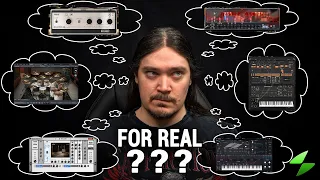 Making real music with virtual instruments and effects