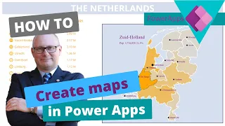 How To | Create Maps in Power Apps using SVG files