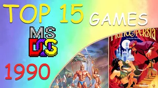 Top 15 Ms-Dos Games in 1990 | Top Gamer