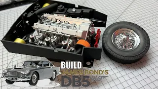 Build the 007 James Bond DB5 Aston Martin 1:8 Scale - Stages 11-20