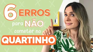 6 PRINCIPAIS ERROS PARA NÃO COMETER AO MONTAR O QUARTO DO BEBÊ