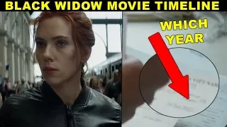 Black Widow Movie Timeline in MCU | Hindi