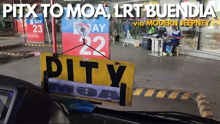 How to commute from PITX to Mall of Asia MOA, LRT Buendia and Vito Cruz?