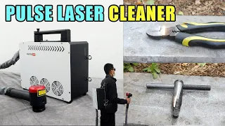 50W 100W Backpack Laser Cleaning and Rust Removal Machine