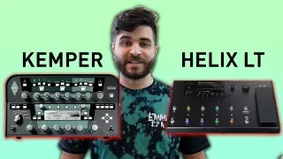 Kemper vs Helix LT - Metal / Djent Rhythm Guitar Tone Comparison