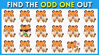 FIND THE ODD EMOJI OUT to Beast this Quiz! | Odd One Out Puzzle | Find The Odd Emoji Quizzes