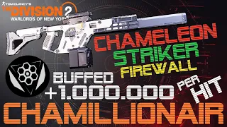 Division 2 Chamillion Striker Insane DMG Buff Build #TU10