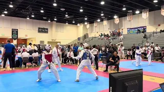 Round 1 sparring