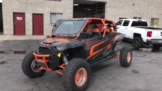 Stage 4 Rockford Fosgate in a RzR Turbo XP4