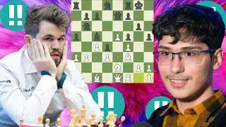 Dubious chess game | Magnus Carlsen vs Alireza Firouzja