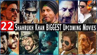 Shah Rukh Khan 22 RECORD-BREAKING Upcoming Movies (2022 TO 2025) | Bollywood Biggest Upcoming Movies