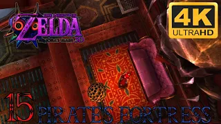 Zelda Majora's Mask 3D (4K60) - 100% Walkthrough Longplay - Part 15 - Pirate's Fortress