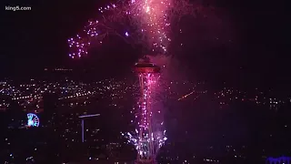 FIREWORKS:  New Year's at the Space Needle