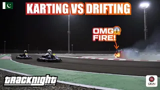 Track Night | Drifting & Karting at OMNI 🔥 | Adeelr35