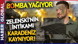 Ukrayna Savaşında Karadeniz Alev Aldı! Yağmur Gibi Bomba Yağıyor!