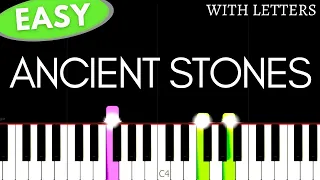 SKYRIM - Ancient Stones | Easy Piano tutorial Cover