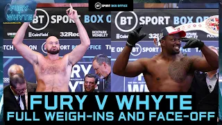 Tyson Fury v Dillian Whyte Weigh-Ins Full Live Stream: Here We Go!