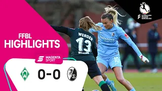 SV Werder Bremen - SC Freiburg | Highlights FLYERALARM Frauen-Bundesliga 21/22