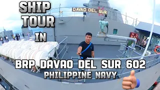 SHIP TOUR IN BRP DAVAO DEL SUR 602 PHILIPPINE NAVY | IRWINS VLOG