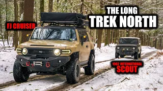 FJ Cruiser + IH Scout | Search for Snow