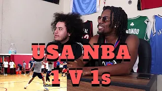 USA BASKETBALL 1 ON 1 DRILL [REACTION] Kevin Durant, Paul George & More!