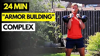 "ARMOR BUILDING COMPLEX" INSPIRED EMOM // Single and Double Kettlebell Version