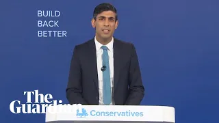 'I can't protect every job': Sunak addresses Tory party conference