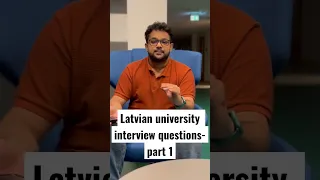 Latvian university interview questions #latvia #riga #mallu #studentlifeinlatvia #indian #ukstudent