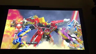 Power Rangers Beast Morphers Ep. 15 Grid Connection Beast X King & Dino Megazords vs Chimera Zord