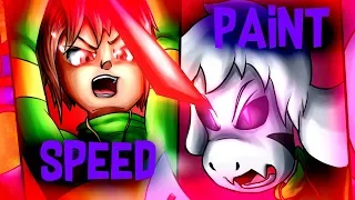 Glitchtale Fan Art. The Final Players - Speed Paint