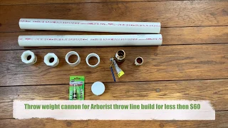 Arborist Throw Line Cannon Build