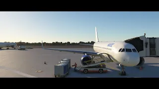 MSFS Menorca Landing A320