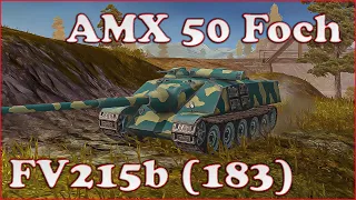FV215b (183), AMX 50 Foch - WoT Blitz UZ Gaming