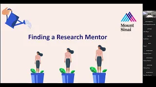 Finding a Research Mentor and Aligning Expectations (February 8, 2023)